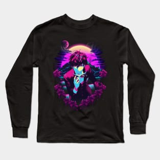 Embrace the Shadows Iconic Personas Anime Tees Await Long Sleeve T-Shirt